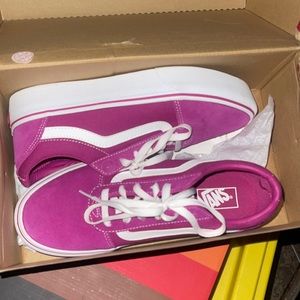 brand new never worn platform vans